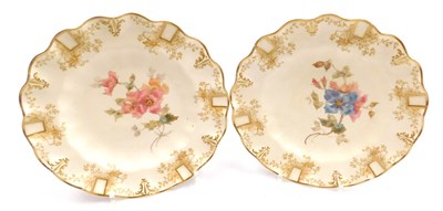 Lot 51 - Two late 18thC Chelsea red anchor period...