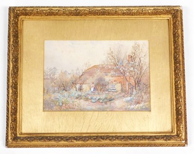 Lot 84 - Edward Brown (British b1869-). Figures in a...