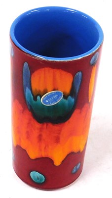 Lot 23 - A Poole Pottery Volcano pattern vase, of...