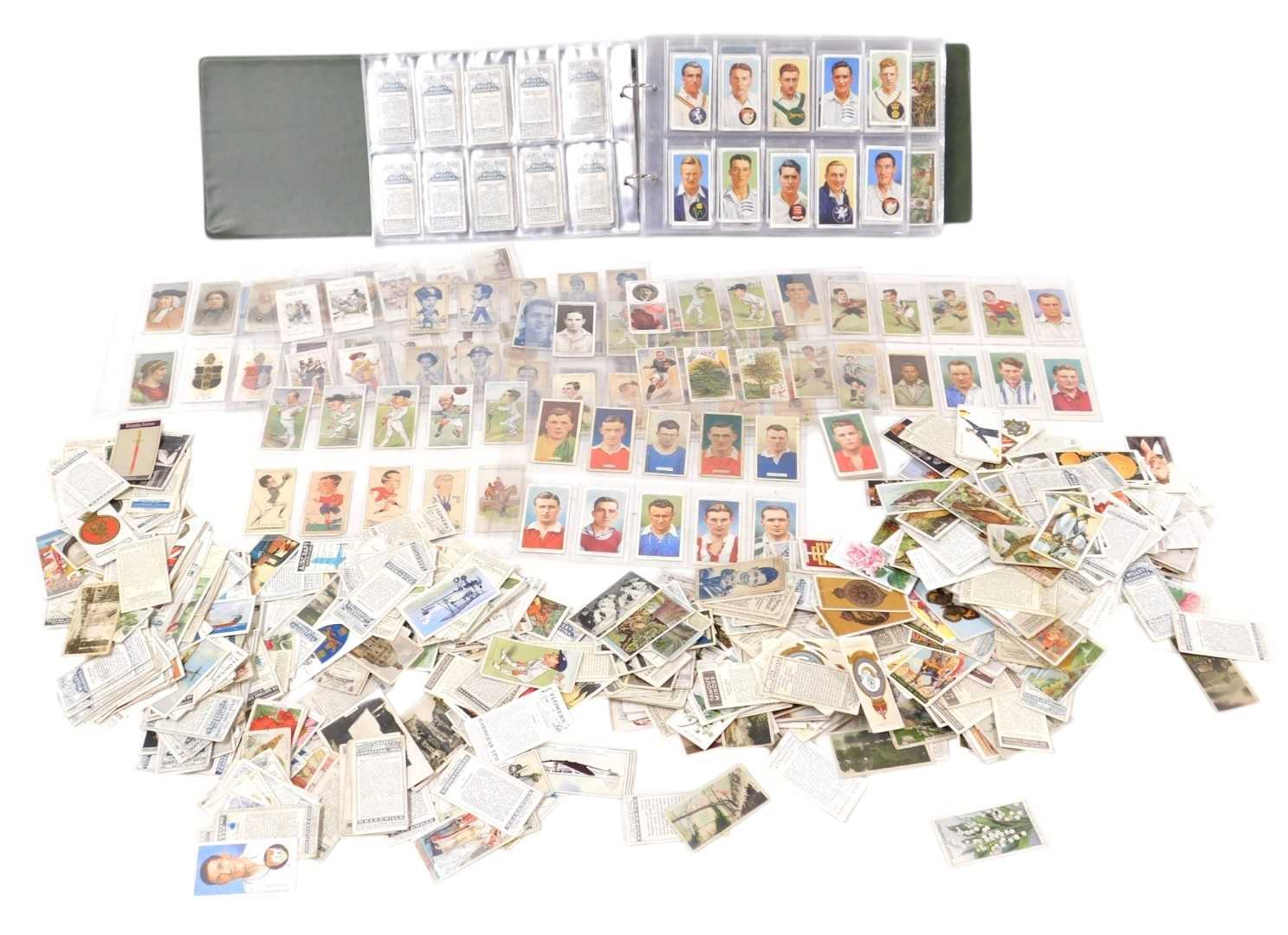 Lot 58 - Cartophily. Cigarette cards, being sets and...