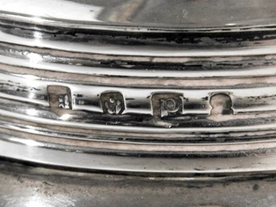 Lot 101 - A George IV Scottish silver wine funnel, the...