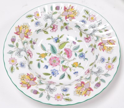 Lot 100 - A Minton porcelain Haddon Hall pattern part...