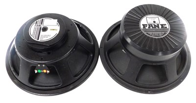 Lot 159 - A pair of Fane accoustic speakers, classic...