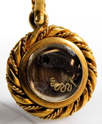Lot 5 - An early 19thC Prince Albert blue enamel and...