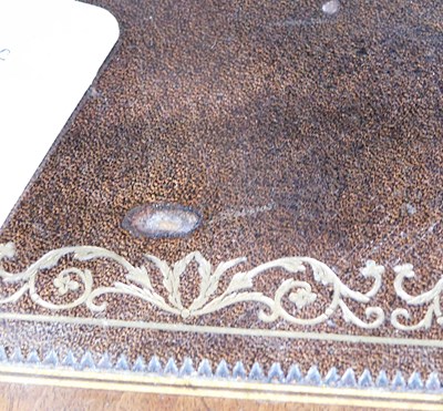Lot 44 - A George III mahogany and boxwood strung...