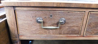Lot 44 - A George III mahogany and boxwood strung...