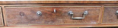 Lot 44 - A George III mahogany and boxwood strung...
