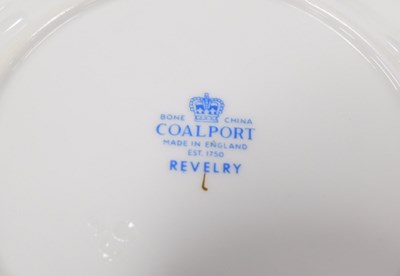 Lot 120 - A Coalport porcelain Revelry pattern tea...