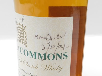 Lot 103 - A bottle of House of Commons eighteen year old...