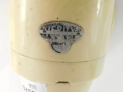 Lot 109 - A Limit vintage fan, on cream enamel painted...