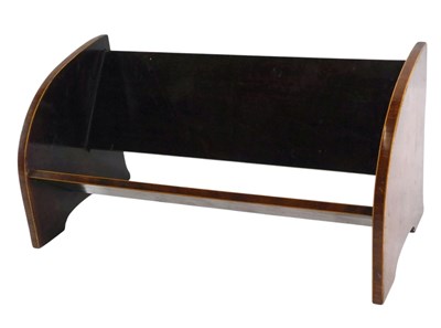 Lot 188 - An Edwardian mahogany and boxwood strung book...