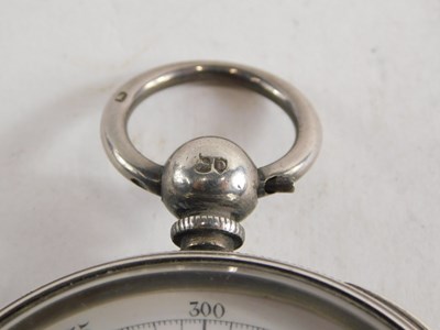 Lot 64 - A Victorian silver cased chronograph pocket...