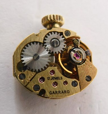 Lot 68 - A Garrard 9ct gold cased ladies wristwatch,...
