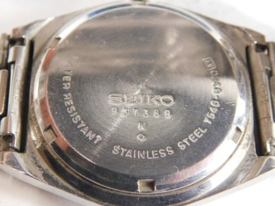 Lot 57 - A Seiko gentleman's stainless steel cased...