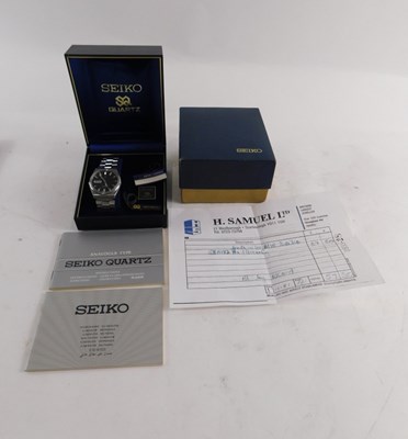 Lot 57 - A Seiko gentleman's stainless steel cased...
