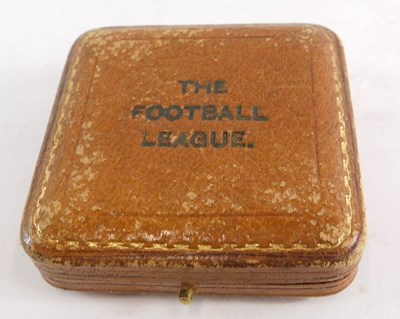 Lot 5 - A 9ct gold football league medal, Champions...