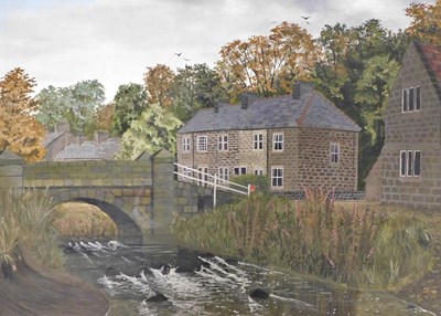 Lot 743 - B Bramley. Knox Valley, oil on canvas, signed,...