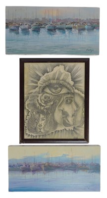 Lot 155 - A group of pictures, to include Jacky (20thC...