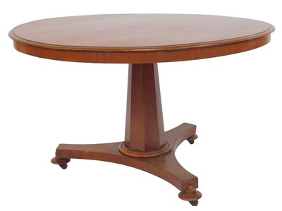 Lot 505 - A Victorian mahogany tilt top breakfast table,...