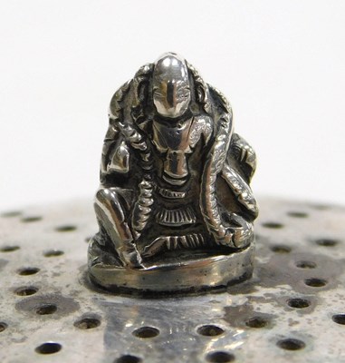 Lot 12 - A pair of late 19thC Indian salt and pepper...