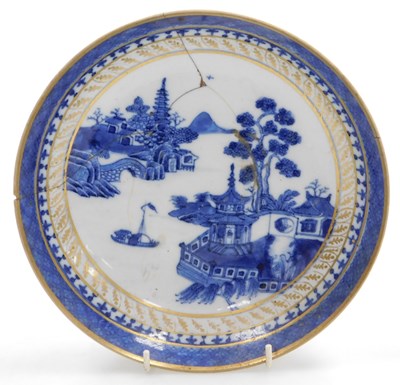 Lot 39 - A group of Qing dynasty late 18thC porcelain...