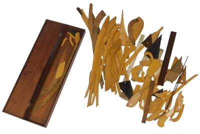 Lot 87 - A group of draughting tools, to include French...