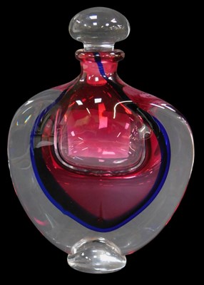 Lot 168 - A Karlin Rushbrooke glass scent bottle and...