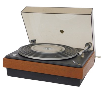 Lot 449 - A Bang & Olufsen teak-cased record player,...