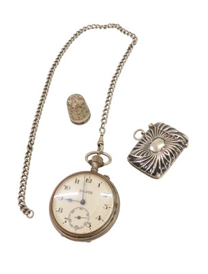 Lot 289 - Miscellaneous jewellery, comprising a silver...