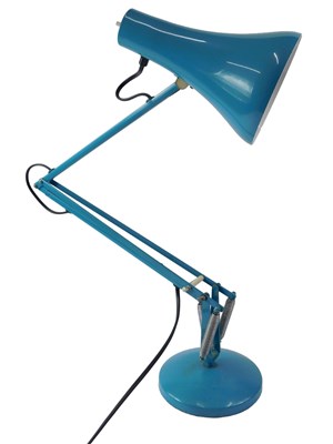 Lot 310 - A blue Anglepoise desk lamp, 68cm high....