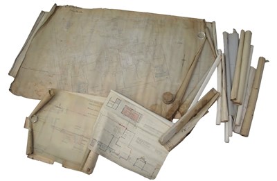 Lot 409 - Auctioneer announces: Plans are for...
