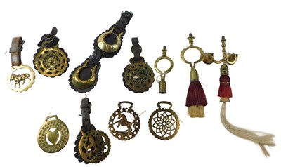 Lot 486 - 20thC and later brasswares, comprising brass,...