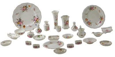Lot 492 - A group of Royal Crown Derby Derby Posies and...