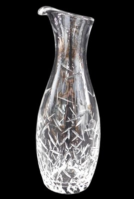 Lot 516 - An Edinburgh Crystal glass water jug, titled...