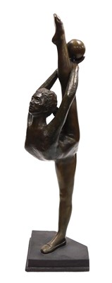 Lot 225 - W Neville Cox (late 20thC). Rhythmic Gymnast,...