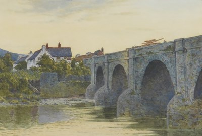Lot 574 - Charles L Saunders (?-1915). Evening,...
