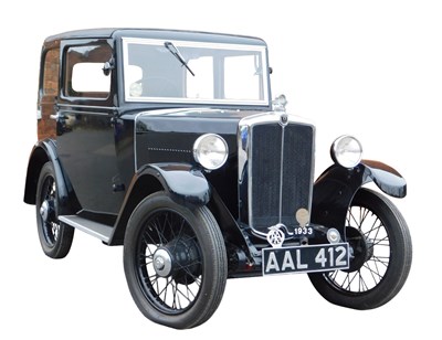 Lot 1 - A 1933 Morris Minor Saloon, Registration AAL...