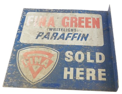 Lot 10 - A FINA GREEN WHITELIGHT PARAFFIN SOLD HERE...