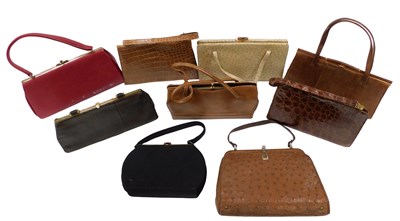 Lot 336 - A collection of vintage ladies handbags, to...