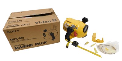 Lot 414 - A Sony MPKM8 underwater video camera, boxed.
