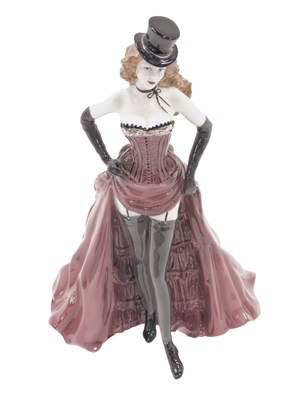 Lot 495 - A Royal Worcester Celeste figure, limited...