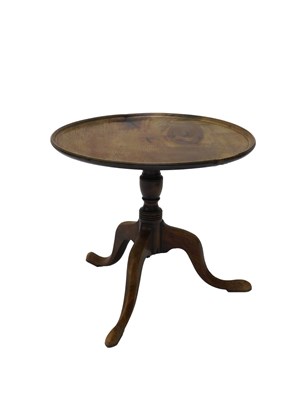 Lot 998 - A mahogany coffee table, the circular dish top...