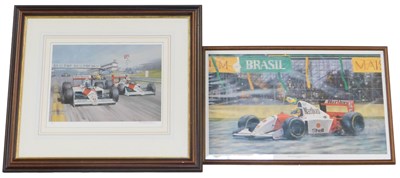Lot 26 - Motor Racing - Michael Turner. Senna vs Prost...