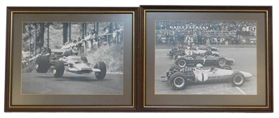 Lot 33 - Motor Racing. Graham Hill at the 1969 Austrian...