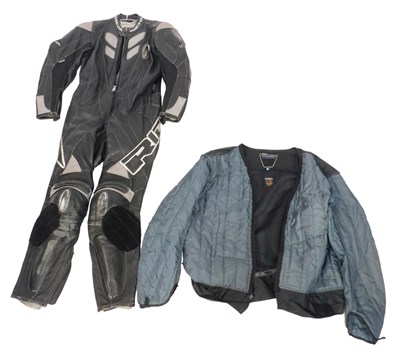 Lot 50 - A Richa full motorcycle suit, UK size 42 and...