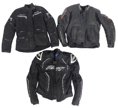 Lot 53 - An RST leather motorcycle jacket, size UK 40,...