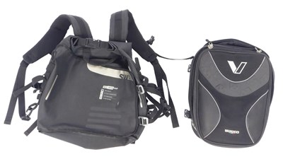 Lot 63 - A Vanucci tank bag, and a Shad SW45 100%...