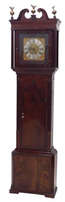Lot 640 - A 19thC longcase clock by James Leigh, the...