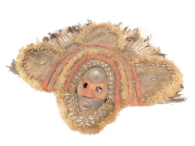 Lot 201 - A Dan tribal ceremonial mask, Ivory Coast,...
