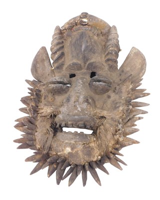 Lot 216 - A Guere Kwi tribal mask, Ivory Coast/Liberia,...